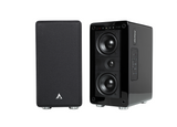 These elegant compact bookshelf speakers are sold as a pair creating a great sounding home stereo system to connect with legacy audio gear or operate with minimal components in a modern digital environment. Up to four additional FS-252 systems can be easily added to create more sound output or create multi-room capability with a range of up to 150 feet. Each FS-252 system comes with a seven button IR remote which duplicates the side mounted system control panel.