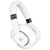 Atlantic Technology FS-BT210 Wireless Over-Ear Headphones feature full range 40mm dynamic drivers and Bluetooth 4.0 with aptX for superb Hi-Fi sound. Ergonomic and lightweight, they are designed for comfort with intuitive headset controls and built-in microphone with 30 hours of rechargeable wireless run-time. The 4-foot detachable cable allows unlimited passive battery-free listening and hands-free calling with multi-function in-line controls. - White